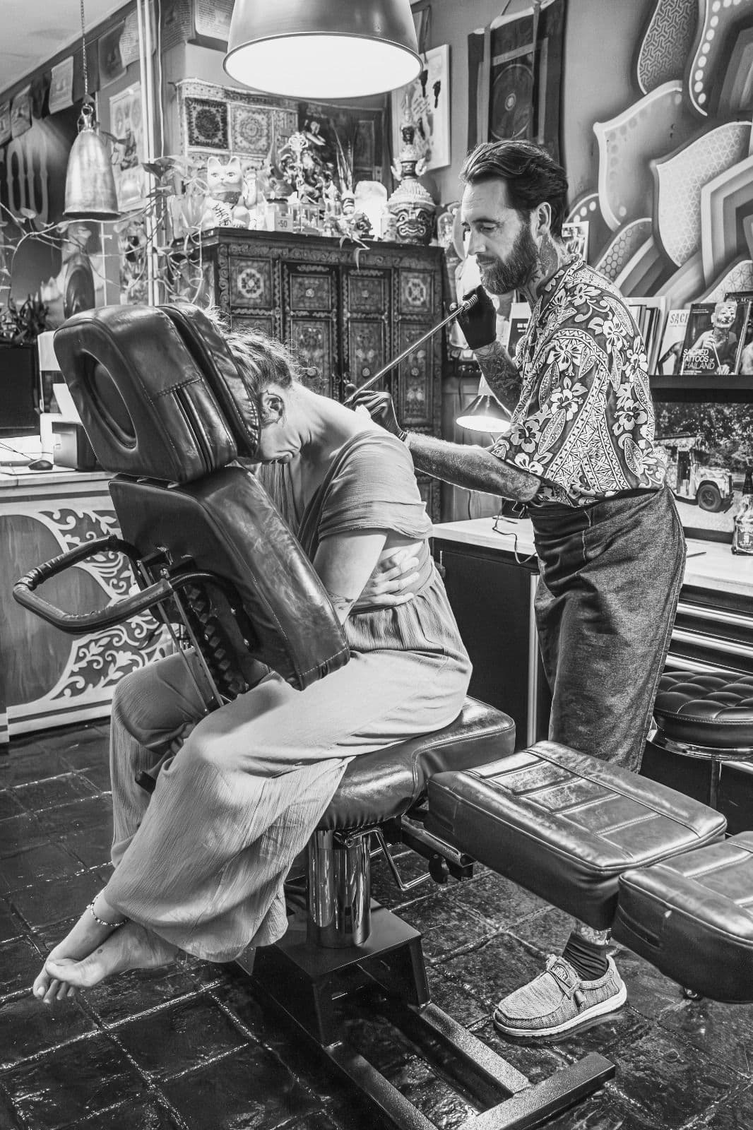 Sak Yant in Nederland laten zetten bij Sakyan Studio in Breda