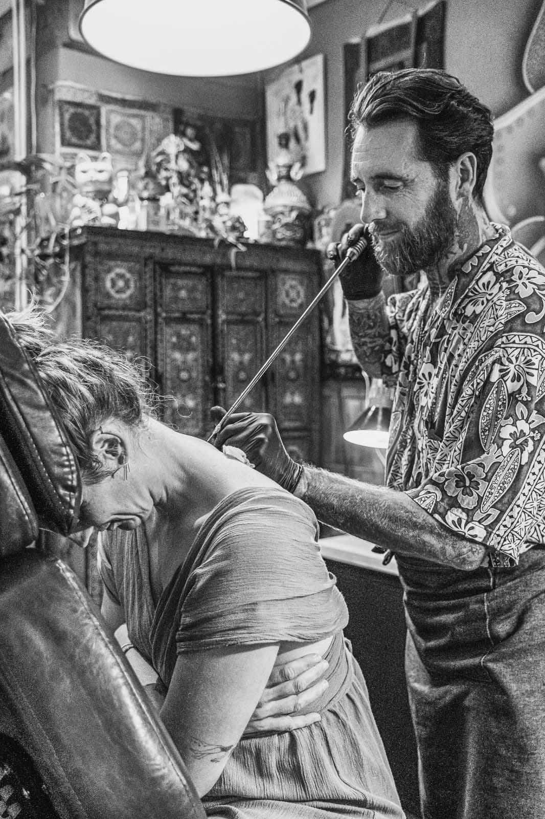 Vers Sak Yant tattoo resultaat